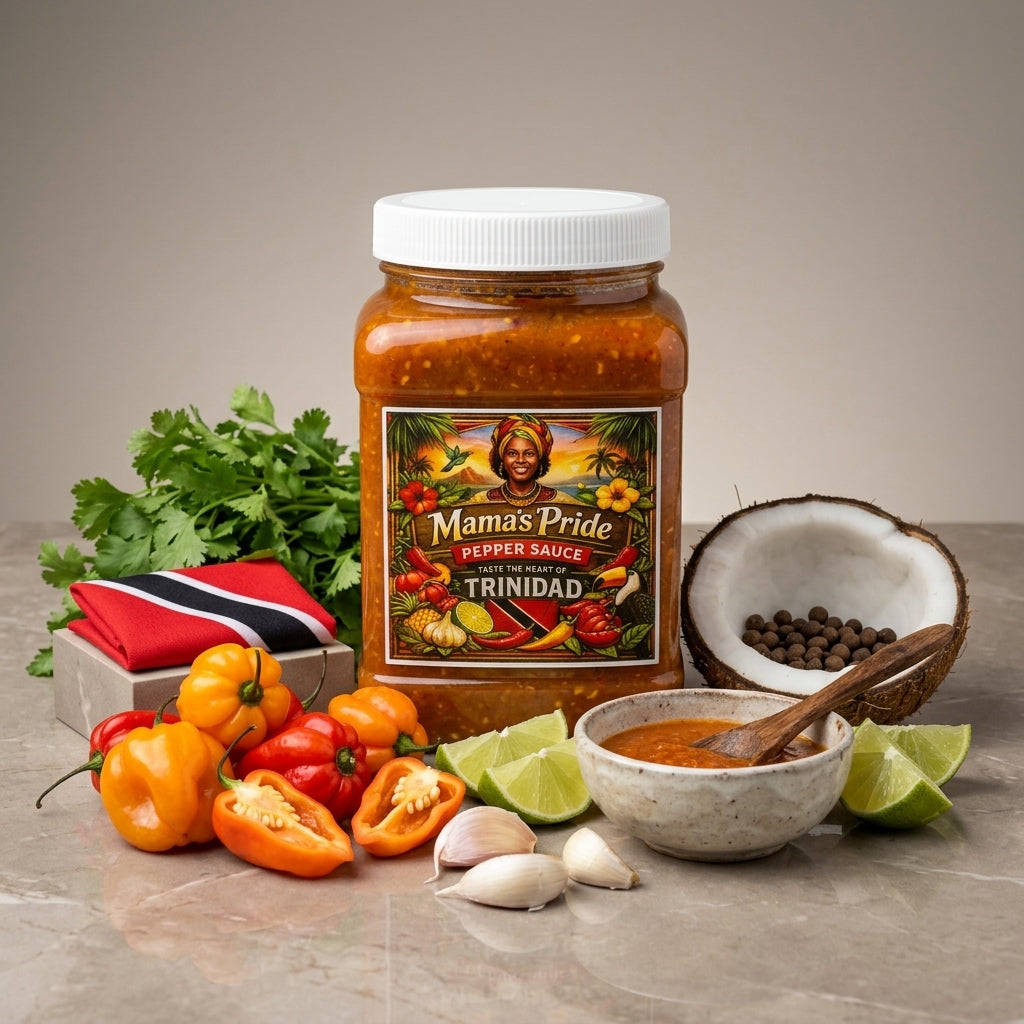 Mama's Pride Pepper Sauce – 32oz Family Size